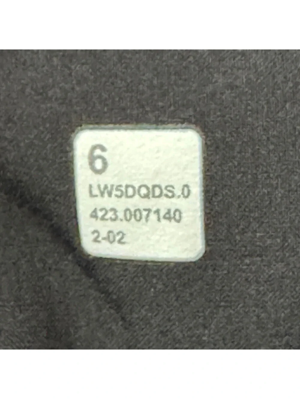Lululemon Stretch High Rise Jogger Black W5DQDS Drawstring Active Women’s Size 6